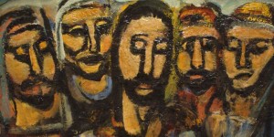 Georges-Rouault-Christ-and-Apostles-1937-38-detail