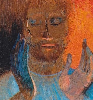 Arcabas - Christ, les pèlerins d'Emmaüs